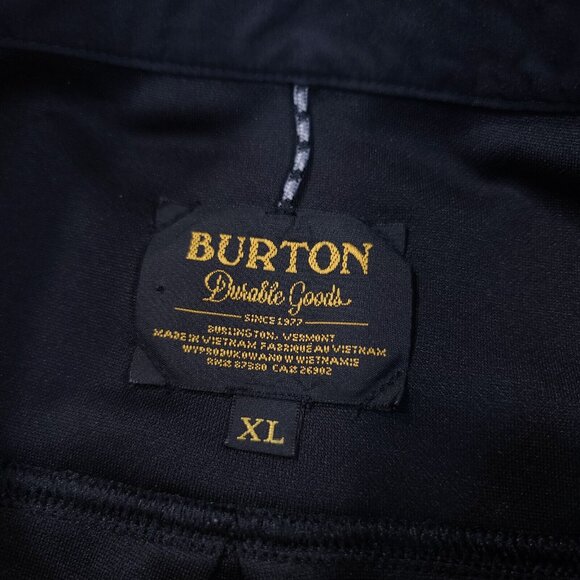 Burton T Snap Womens XL Battell Henley Fleece Pullover Sweater Jacket Ski Snow - Picture 5 of 7
